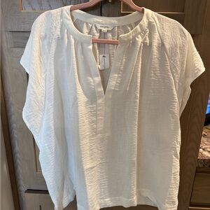 Banana Republic Cream Blouse